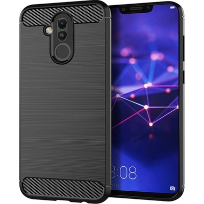 Púzdro Forcell CARBON Huawei Mate 20 LITE čierne