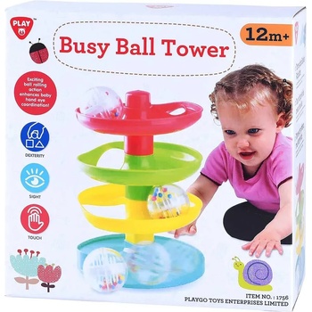 Playgo Кула с топче Busy Ball Tower PlayGo