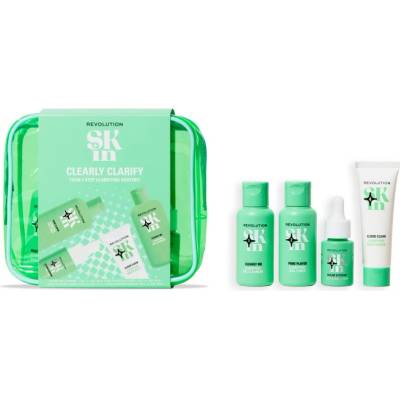 Revolution Skincare Clearly Clarify 4 Step Starter Kit подаръчен комплект за лице
