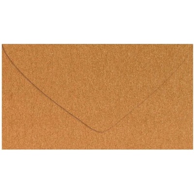 UNIPAP dopisní obálka metallic 120g DL 110x220mm - měděná 5550388 593704