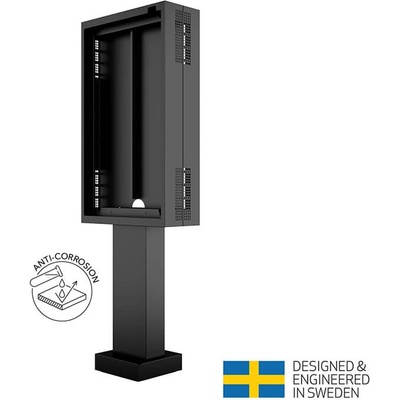 Multibrackets Totem Outdoor Pro Double Pro за LG 49XE4F-M , многофункционални скоби MB-1134, 49", макс. 50kg, защитен от кражба, черен (7350022731134)