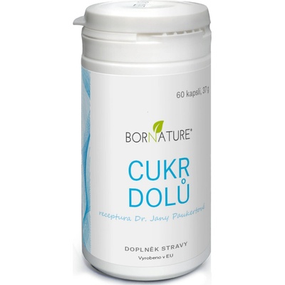 Bornature Cukr dolu 60 kapsúl