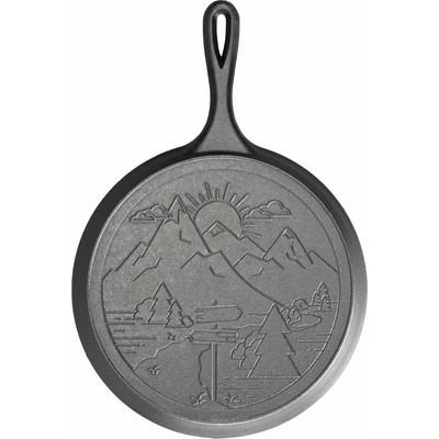 Litinová pánev na palačinky Lodge 26 cm - Wanderlust
