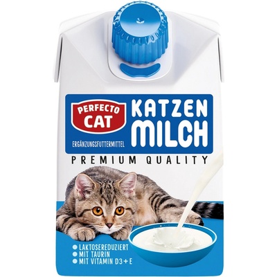 Perfecto Cat prémiové mléko 200 ml – Zbozi.Blesk.cz