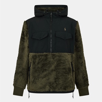 Ralph Lauren Men's HiPile Full-Zip Fleece - Company Olive