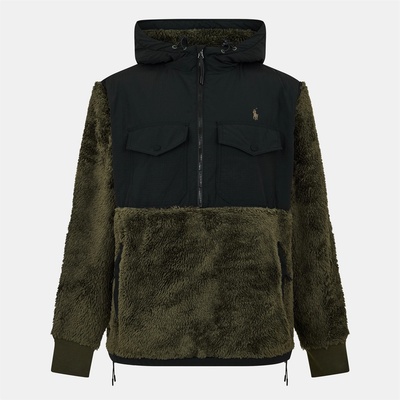 Ralph Lauren Men's HiPile Full-Zip Fleece - Company Olive