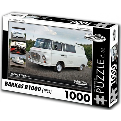 Retro-auta č. 82 Barkas B 1000 1985 1000 dielov
