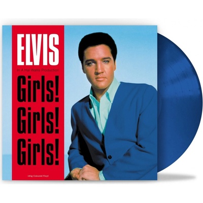 Presley Elvis: Girls! Girls! Girls! - Coloured Blue LP