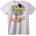 NOONEBRAND Тениска Йордан Наздраве - 5XL, White