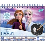 Totum Творчески комплект Totum - Скречбук Frozen II (T681439) - baby