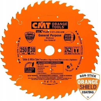 CMT ITK Ultra tenký kotúč univerzálny - D250x2,4 d30 Z42 HM C27125042M