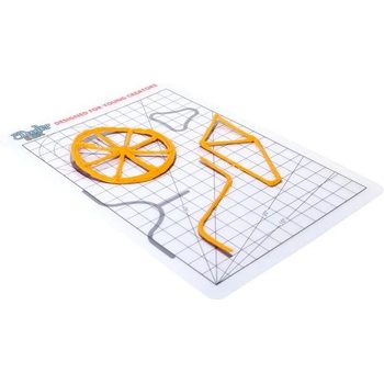Wiky Шаблон за 3D писалка 3Doodler Start+ 14, 8x21 см (039052)