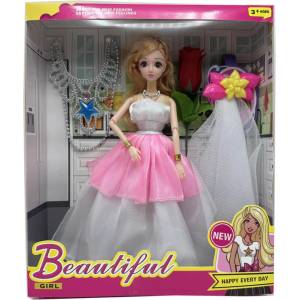 Armtoys КУКЛА БУЛКА С ВОАЛ, ЧУПЕЩИ СЕ РЪЦЕ И РОЗА