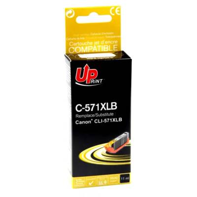 Compatible Мастилница uprint cli 571xl-bk canon, Черен (lf-ink-can-cli571bk-xl-up)