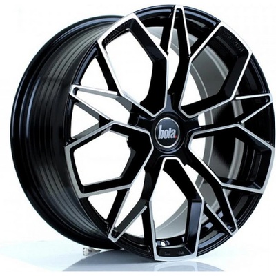 BOLA FLF 9,5x19 5x100 ET45-50 gloss black polished