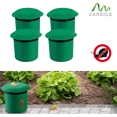 Gardigo Капан за голи охлюви 2 комплекта (4 бр. ) 9 см широк /10 см висок Gardigo (66642-2-10)