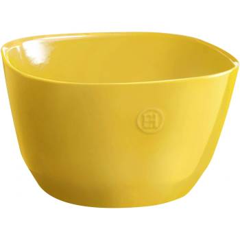Emile henry (Франция) Квадратна керамична купа за салата EMILE HENRY Salad Bowl L - 26 х 26 см - жълта (EH 6596-90)