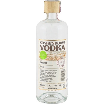 Koskenkorva 40% 0,7 l (čistá fľaša)