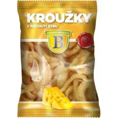 Kroužky s příchutí sýru 50 g