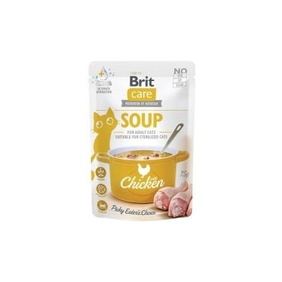 Brit Care Cat Soup Chicken 75 g