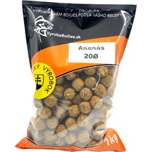 VyrobaBoilies.sk Boilies 1kg 20mm Ananás