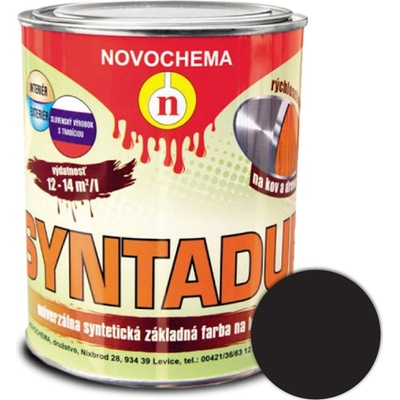 S 2000 SYNTADUR základná syntetická farba 199 čierna 0,9L