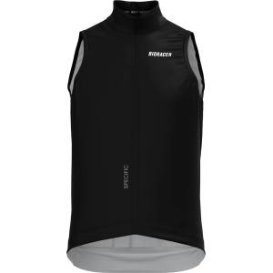 Bioracer Мъжки елек за колоездене Bioracer Wind Gilet Cycling vest - Eclipse Black (054-0381-0112)