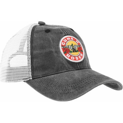 Guns N' Roses Vintage Logo CHAR/WHT ROCK OFF GNRMBCAP09CW