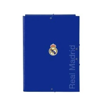 Real Madrid C. F Папка с пръстени Real Madrid C. F. Син A4 26 x 33.5 x 2.5 cm