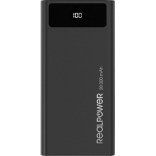 RealPower PB-20k 20000 mAh black