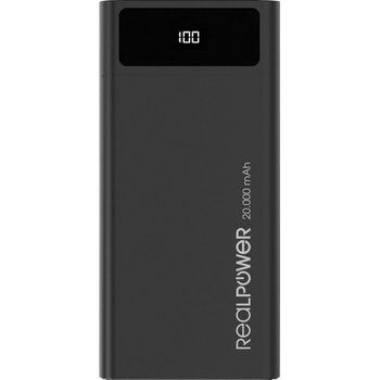 RealPower PB-20k 20000 mAh black