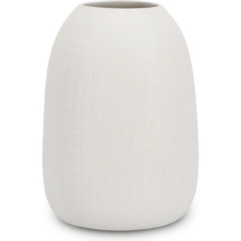 Bizzotto ДЕКОРАТИВНА ВАЗА papyrus 18x25, 3cm БЯЛА (0501446)