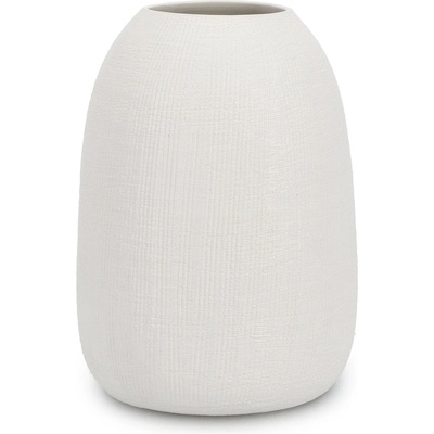 Bizzotto ДЕКОРАТИВНА ВАЗА papyrus 18x25, 3cm БЯЛА (0501446)