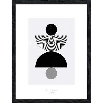 STYLER Рамка за снимки Kyoto 30 x 40 см черна (RA-15099)