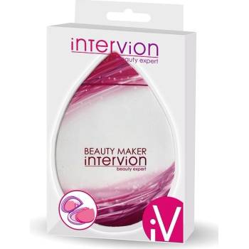 Intervion houbička na make-up 2 ks + zrcátko