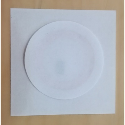 Přívěsek na klíče OEM RFID samolepicí tag Mifare S50 13,56MHz (pr. 25mm)