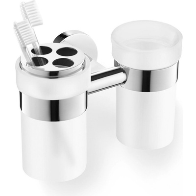 Zack Стенна чаша за баня с чаша за четка за зъби Scala (40099)