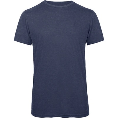 B&C pánske tričko TM055 heather navy