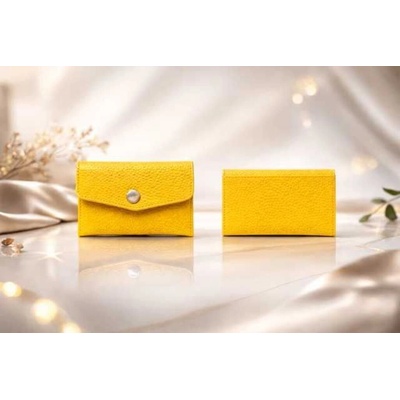 Max Original Leather Kožená peňaženka 0831 Yellow
