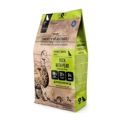Country of Animals Duck and Pear 2 kg