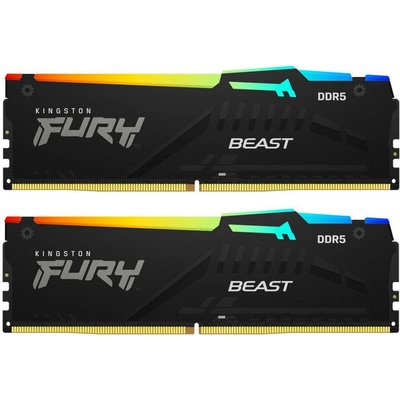 Kingston FURY Beast XMP DDR5 64GB 6000MHz CL30 (2x32GB) KF560C30BBAK2-64