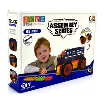 Pro Kids Builder vehicle car 68 pcs