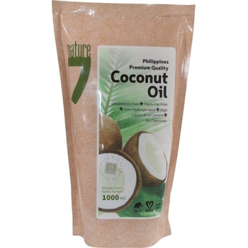 Nature 7 Kokosový olej 100% čistý 3 x 1000 ml