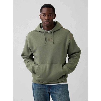 GAP Oversize mikina s logom zelená