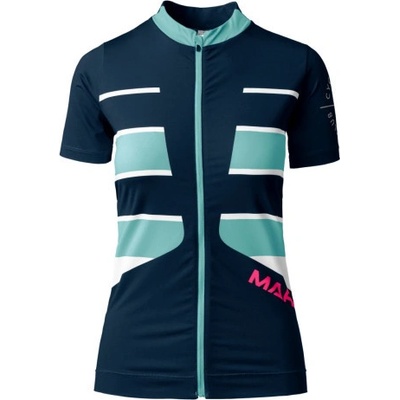 Martini Sportswear FLOWTRAIL ZIP SHIRT DYNAMIC tmavo modrá dámský