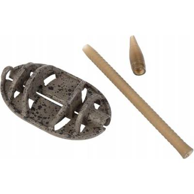 Preston Innovations Preston krmítko ICS In-Line Dura Flat Method Variant: XL, Gramáž: 30g