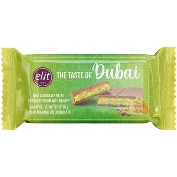 Elit Dubai Pistachio Milk Chocolate 90 g