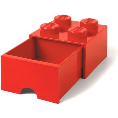 LEGO® úložný box s šuplíkem 25 x 25 x 18 cm červená – Zboží Dáma