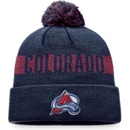 Fanatics pánská Zimní čepice Colorado Avalanche Fundamental beanie Cuff with Pom