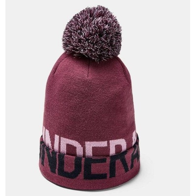 Under Armour golf Graphic Pom dámska vínová